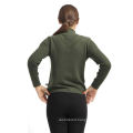 Top selling good offer knitted pattern womens intarsia sweater